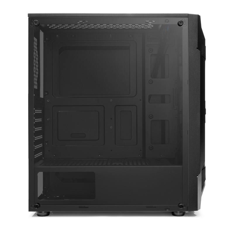 Gabinete Gamer Mancer Kevlar Lateral De Vidro Preto, MCR-KVR-BL01