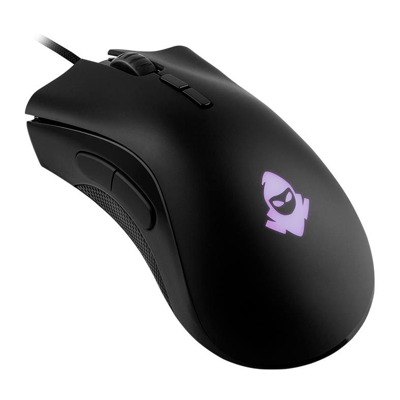 Mouse Gamer Mancer Lead RGB 10000DPI Preto, MCR-LEA-RGB01