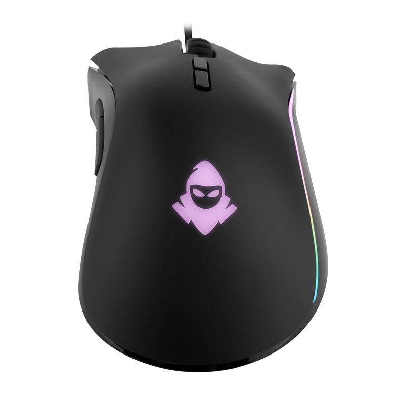 Mouse Gamer Mancer Lead RGB 10000DPI Preto, MCR-LEA-RGB01