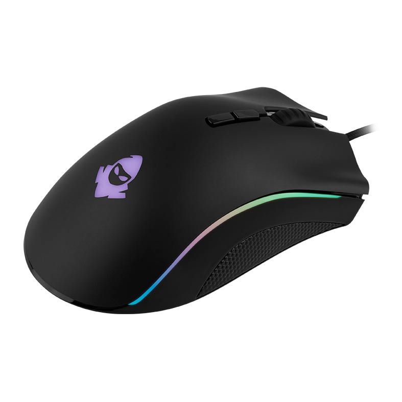 Mouse Gamer Mancer Lead RGB 10000DPI Preto, MCR-LEA-RGB01