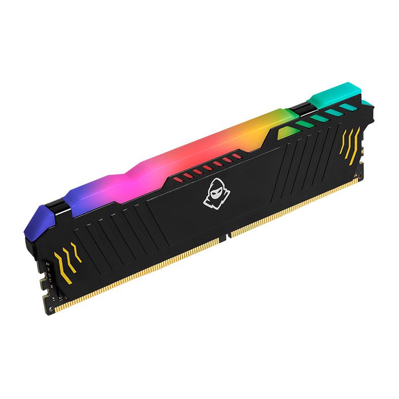 Memoria Mancer Lumina, RGB, 16GB (1x16GB), DDR4, 3200MHz, C16, Preto, MCR-LMNRGB-16GB