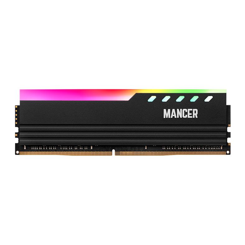 Memoria Mancer Lumina, RGB, 8GB (1x8GB), DDR4, 3200MHz, CL19, Preto, MCR-LMNRGB-8GBV2