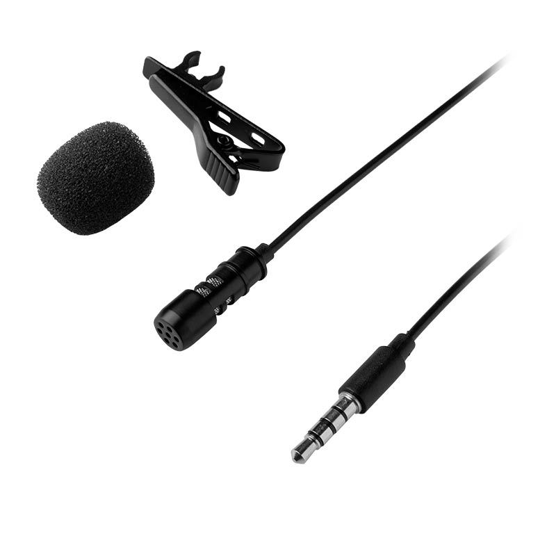 Microfone de Lapela Mancer Para Celular, MCR-MLP-002