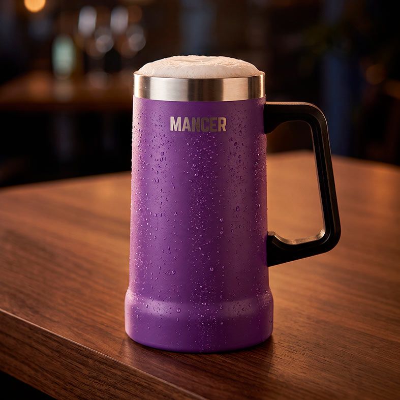Caneca de Cerveja Mancer MR110, 710ml, Roxo, MCR-MR110-PP01