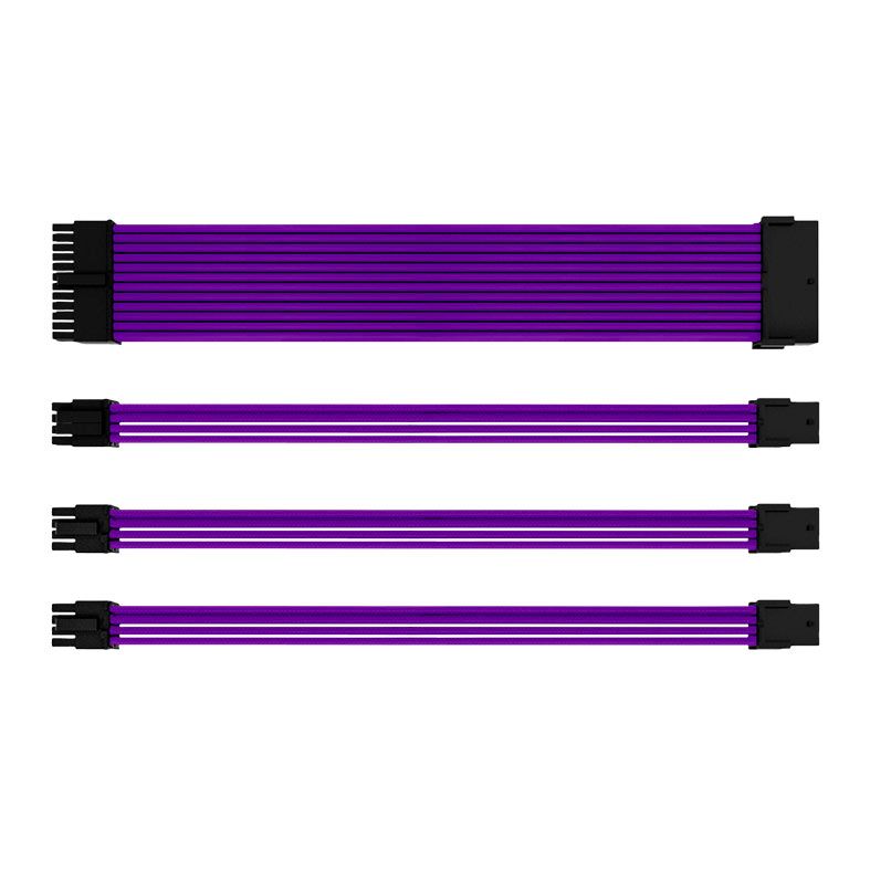 OPENBOX Kit Cabo Sleeved Mancer MR110, 1x24P, 1x4+4P, 2x6+2P, Roxo, MCR-MR110-PRP01