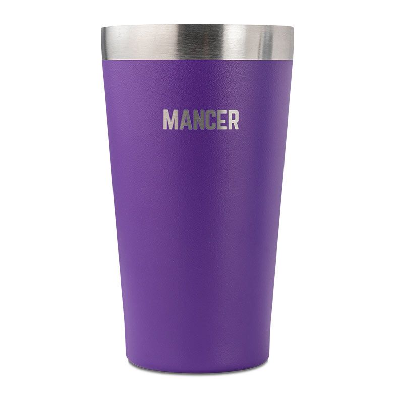 Copo Termico Mancer MR90, 473ml, Sem Tampa, Roxo, MCR-MR90-PP01