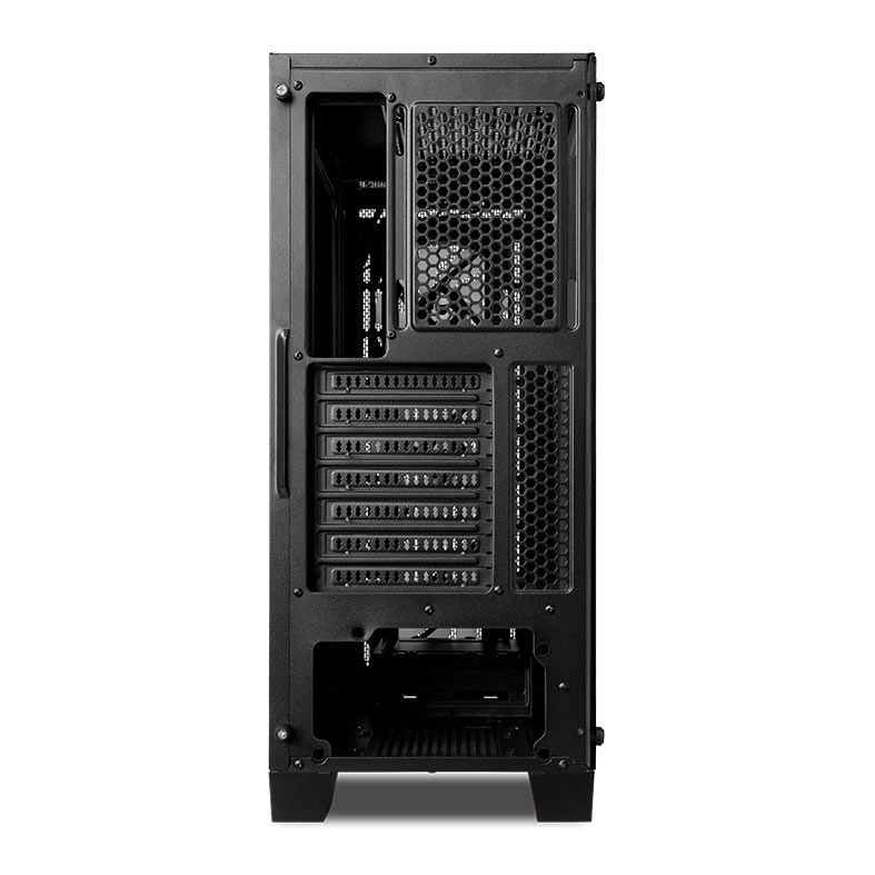 Gabinete Gamer Mancer Narok, RGB, Mid-Tower, Lateral de Vidro, Com 3 Fans, Preto, MCR-NRK-RGB01