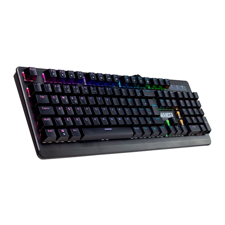 Teclado Mecanico Gamer Mancer Onyx, RGB, ABNT2, Switch Outemu Azul, MCR-ONX-RGB01