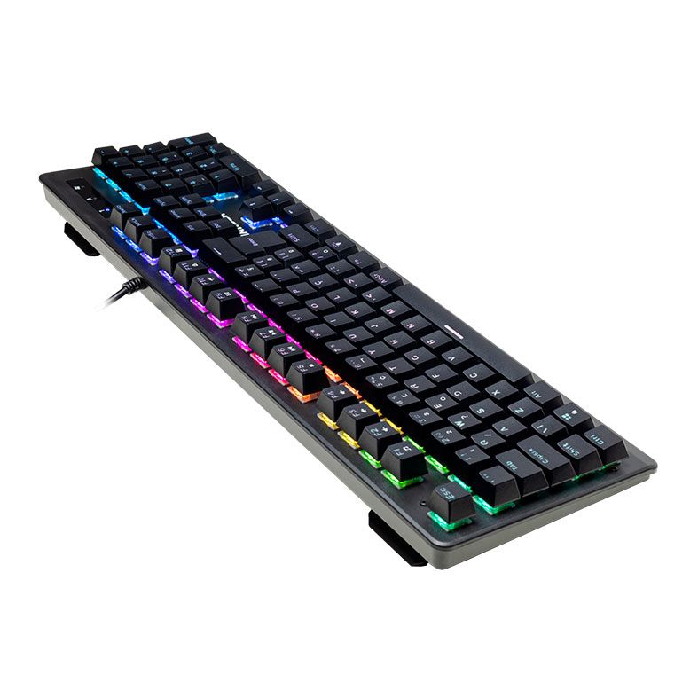 Teclado Mecanico Gamer Mancer Onyx, RGB, ABNT2, Switch Outemu Azul, MCR-ONX-RGB01