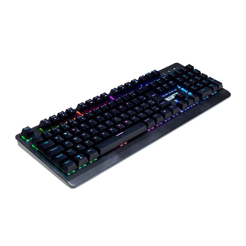 Teclado Mecanico Gamer Mancer Onyx, RGB, ABNT2, Switch Outemu Azul, MCR-ONX-RGB01
