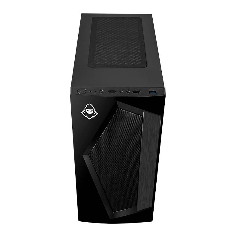 Gabinete Gamer Mancer Pyro Lateral Acrilico Preto, MCR-PRO1-WH