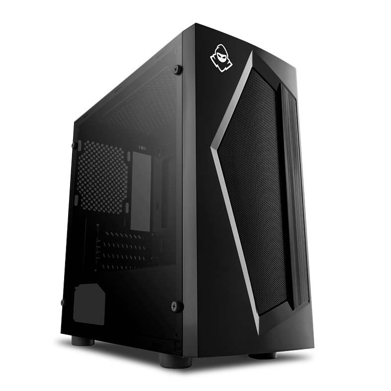 Gabinete Gamer Mancer Pyro Lateral Acrilico Preto, MCR-PRO1-WH