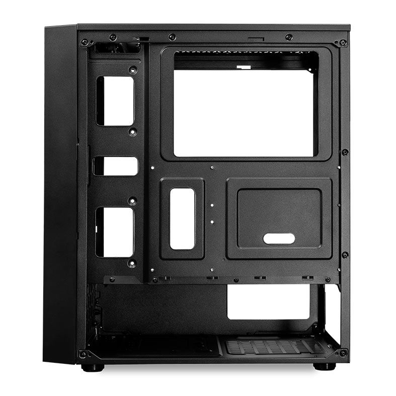 Gabinete Gamer Mancer Relic, Mid-Tower, Lateral de Vidro, Com 3 Fans, Preto, MCR-RLC-BK3F