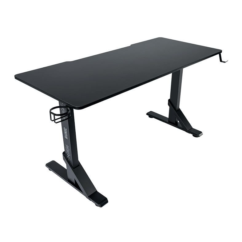 Mesa Gamer Mancer Runic, Com Regulagem de Altura, 136cm, Preto, MCR-RNC-BK01