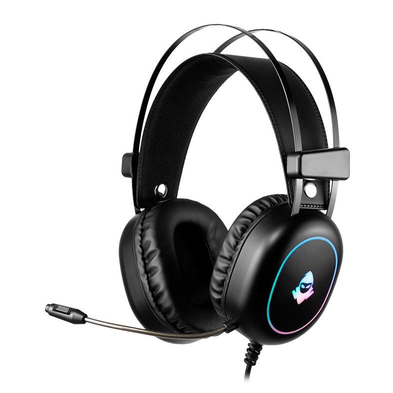 Headset Gamer Mancer Spectrum, Rainbow, Drivers 50mm, Preto, MCR-SCM-RGB01