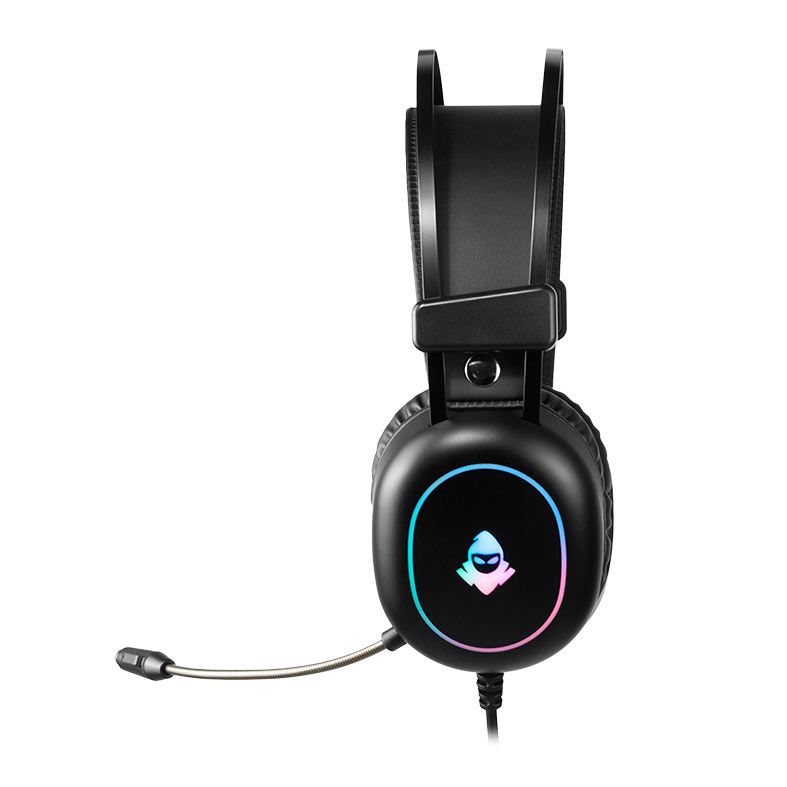 Headset Gamer Mancer Spectrum, Rainbow, Drivers 50mm, Preto, MCR-SCM-RGB01
