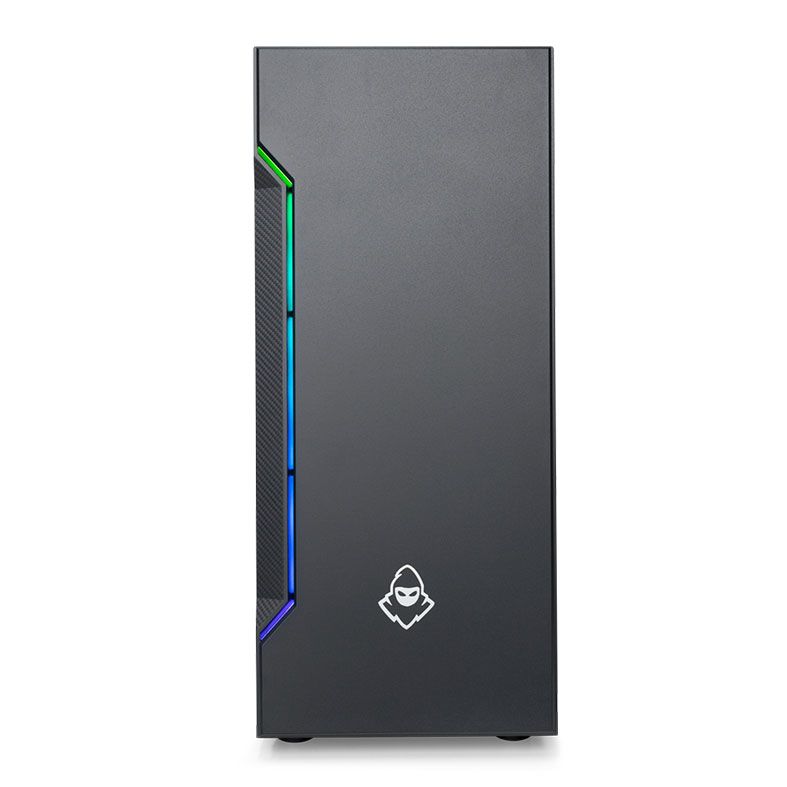 Gabinete Gamer Mancer SideWinder, RGB, Mid-Tower, Lateral de Vidro, Preto, MCR-SDW-RGB01