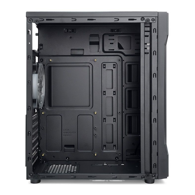 Gabinete Gamer Mancer SideWinder, RGB, Mid-Tower, Lateral de Vidro, Preto, MCR-SDW-RGB01