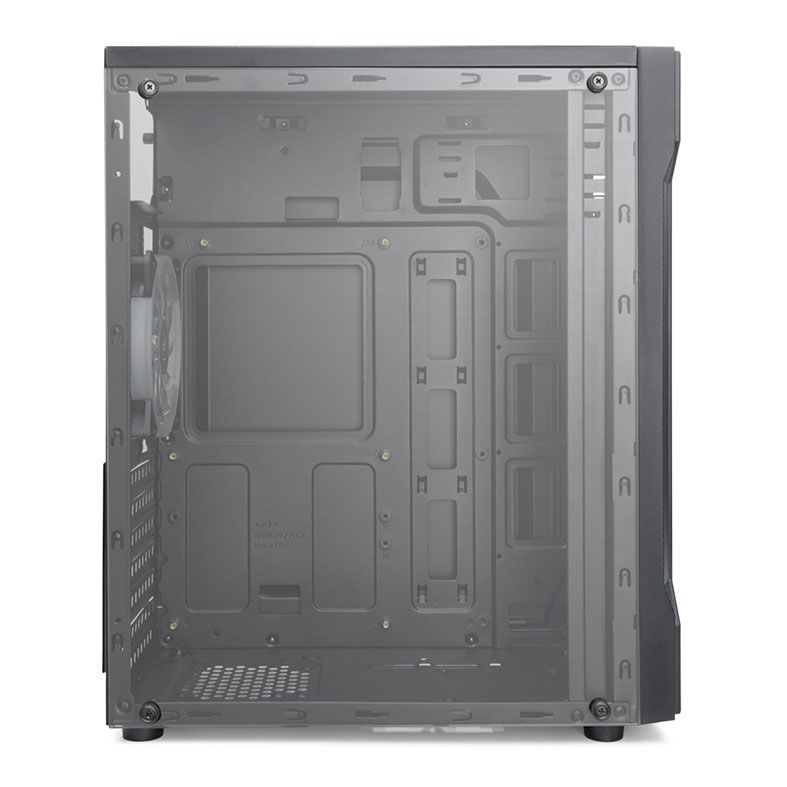 Gabinete Gamer Mancer SideWinder, RGB, Mid-Tower, Lateral de Vidro, Preto, MCR-SDW-RGB01