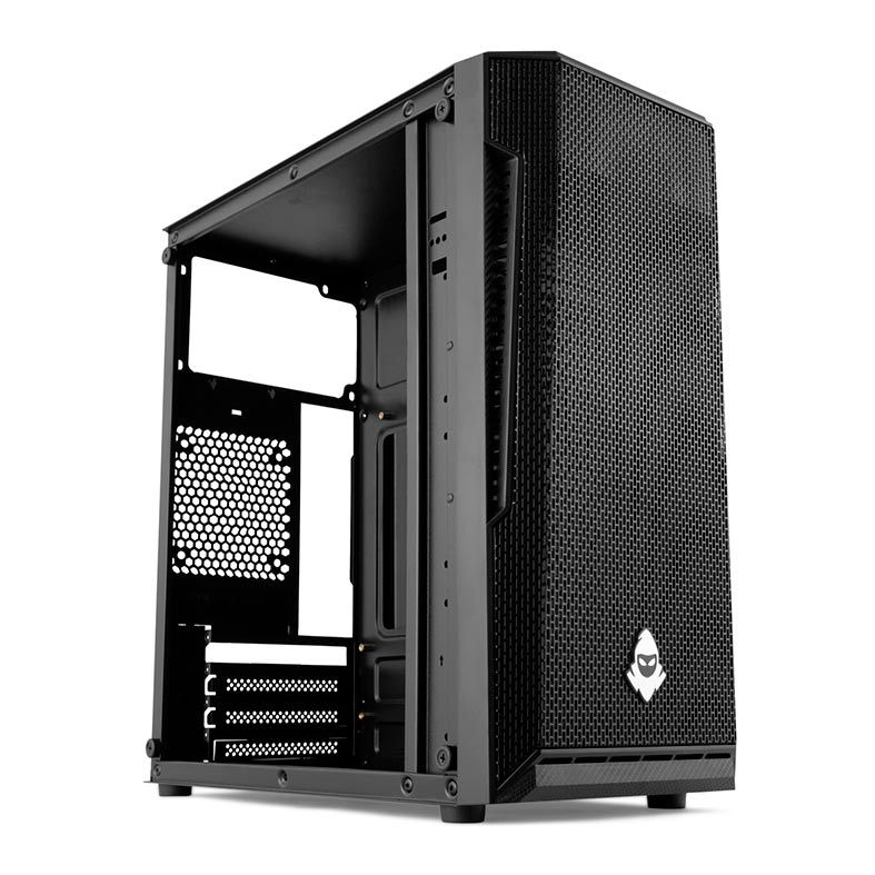 Gabinete Gamer Mancer Stealth Lateral Acrilico Preto, MCR-ST01-FL