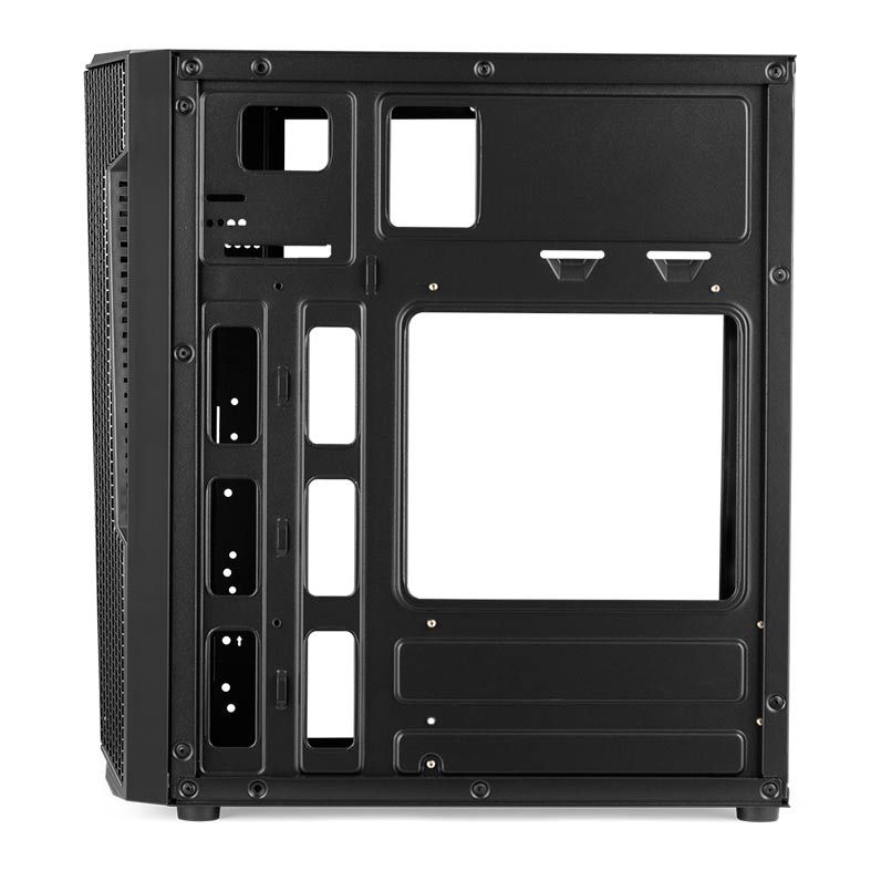 Gabinete Gamer Mancer Stealth Lateral Acrilico Preto, MCR-ST01-FL