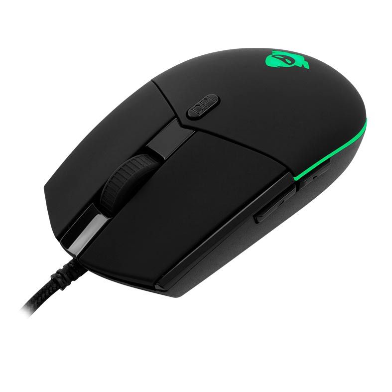 Mouse Gamer Mancer Stinger Rainbow 4000DPI Preto, MCR-STI-BLK01