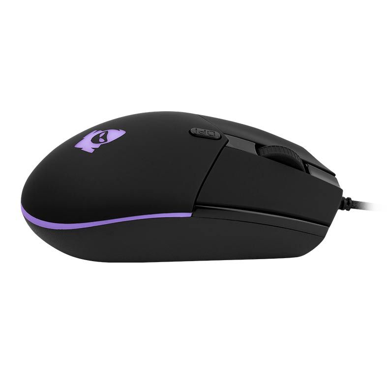 Mouse Gamer Mancer Stinger Rainbow 4000DPI Preto, MCR-STI-BLK01
