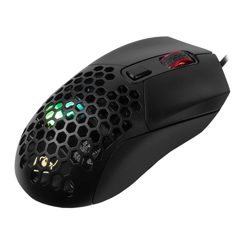Mouse Gamer Mancer Swaper, RGB, 7200DPI, 6 Botoes, Preto, MCR-SWPR-BL01