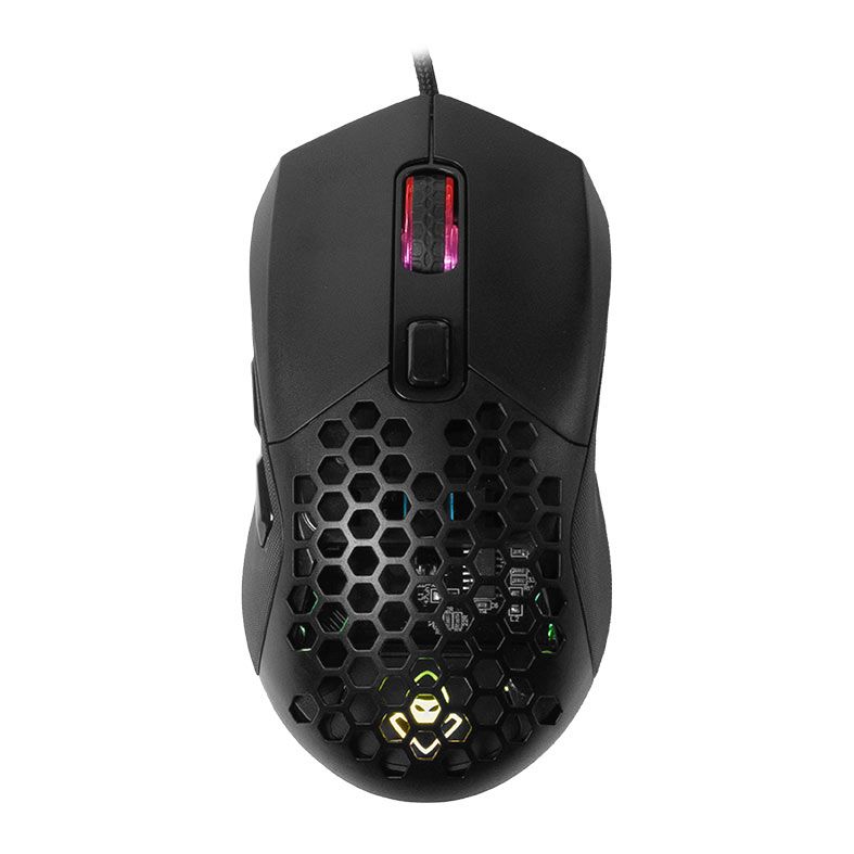 Mouse Gamer Mancer Swaper, RGB, 7200DPI, 6 Botoes, Preto, MCR-SWPR-BL01