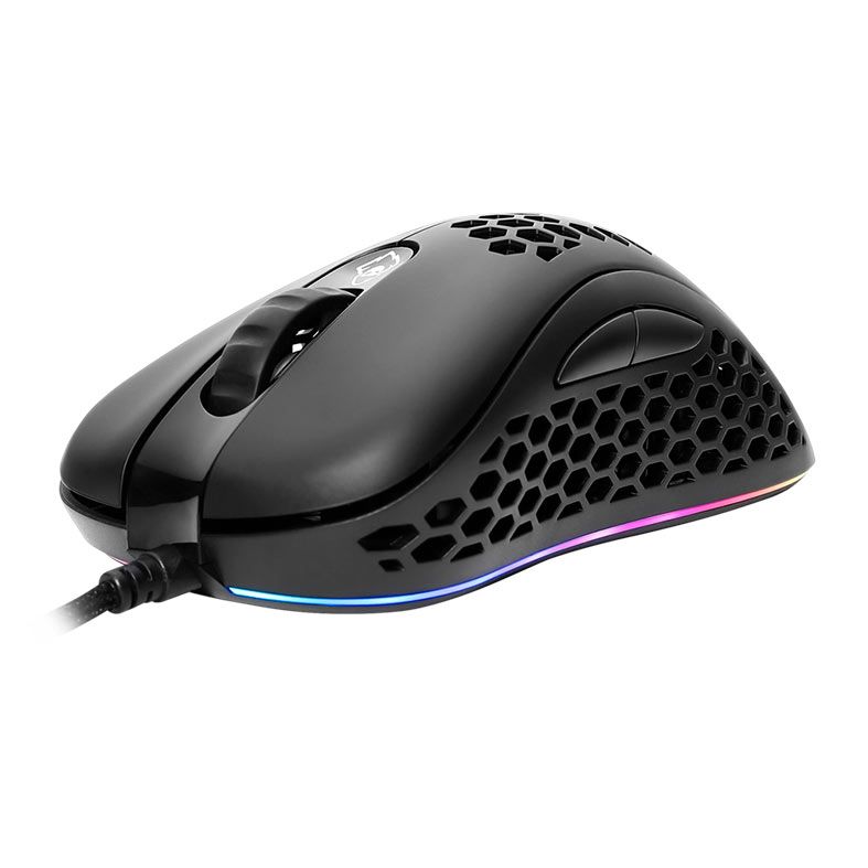 Mouse Gamer Mancer Tauri, RGB, 12000DPI, 6 Botoes, Preto, MCR-TUR-BL01