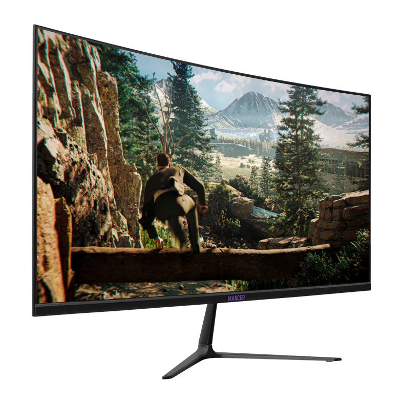 Monitor Gamer Mancer Valak VX3S, 27 Pol, VA, Curvo, 2K, 1ms, 180Hz, HDMI/DP, MCR-VLKVX3S-BL04