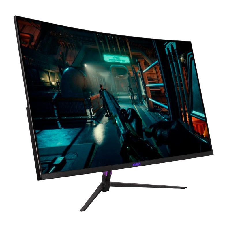Monitor Gamer Mancer Valak VX4S, 27 Pol, VA, Curvo, 2K, 1ms, 165Hz, HDMI/DP, MCR-VLKVX4S-BL04