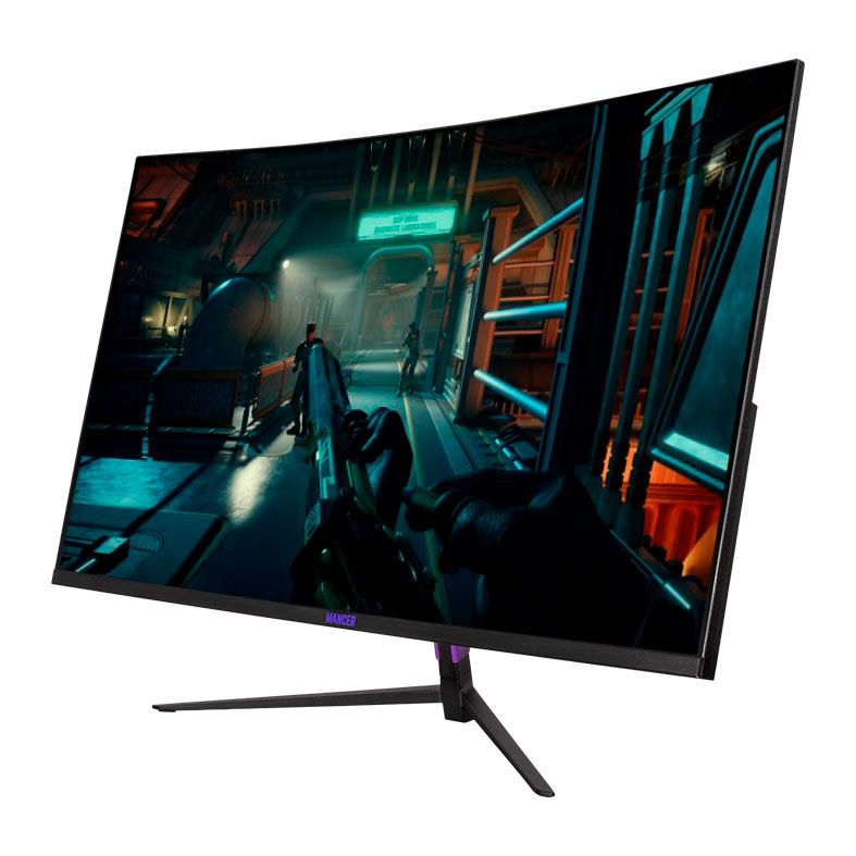Monitor Gamer Mancer Valak VX4S, 27 Pol, VA, Curvo, 2K, 1ms, 165Hz, HDMI/DP, MCR-VLKVX4S-BL04