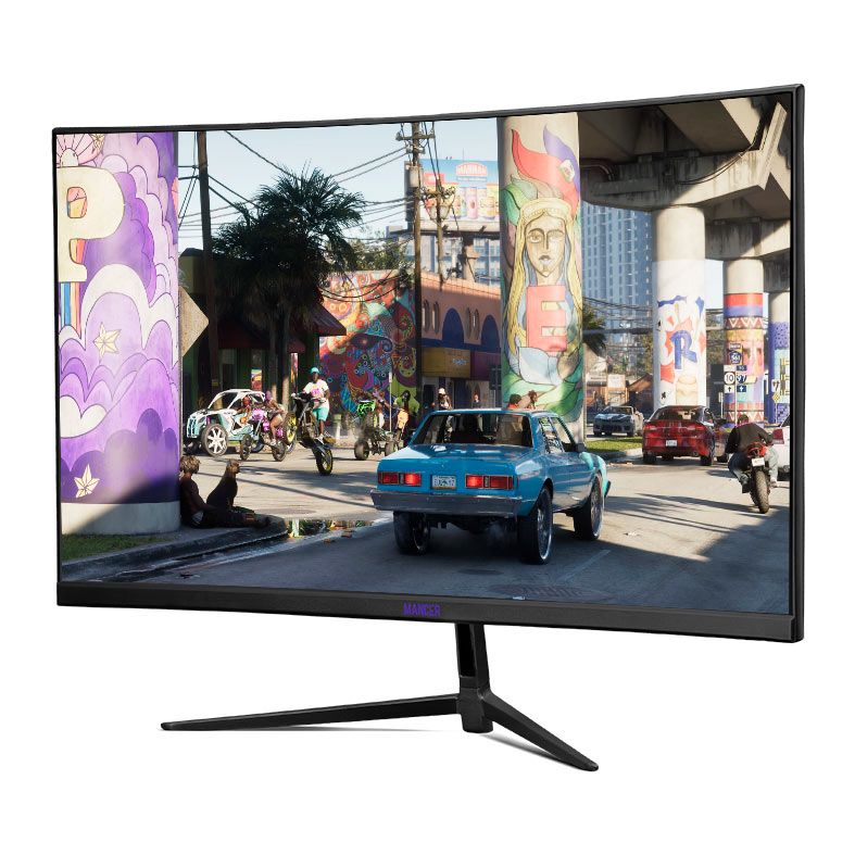 OPENBOX - Monitor Gamer Mancer Valak VX6S, 27 Pol, VA, Curvo, 2K, 1ms, 240Hz, HDMI/DP, MCR-VLKVX6S-BL01
