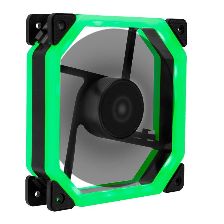 Ventoinha Mancer 120mm Ventus Led Verde, MCR-VTG-01