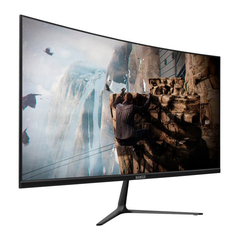 Monitor Gamer Mancer Valak VX240H, 27 Pol, IPS, Curvo, 2K, 1ms, 240Hz, HDMI/DP, MCR-VX240H-BL02