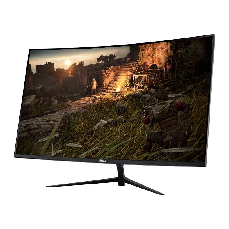 Monitor Gamer Mancer Valak ZX240H, 27Pol Curvo, VA, FHD, 1ms, 240Hz, Freesync e G-Sync, HDMI/DP, MCR-VZX240H-BL01