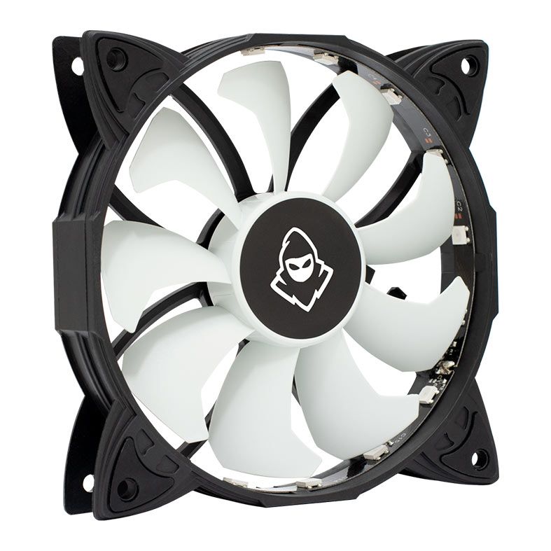 Kit Ventoinhas Mancer Z100 RGB 3x120mm + Controladora, MCR-Z10RGB-01