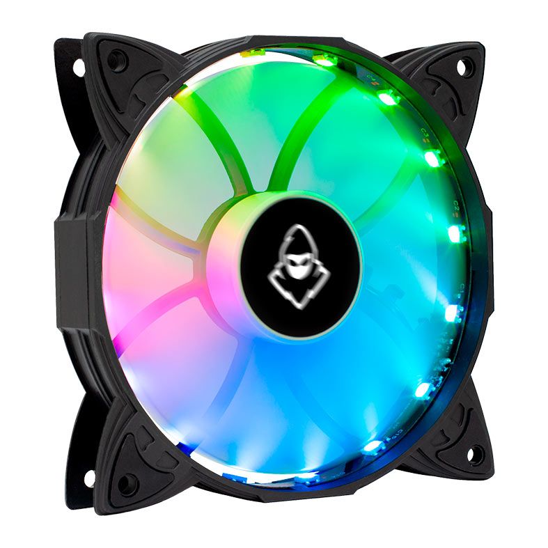 Kit Ventoinhas Mancer Z100 RGB 3x120mm + Controladora, MCR-Z10RGB-01