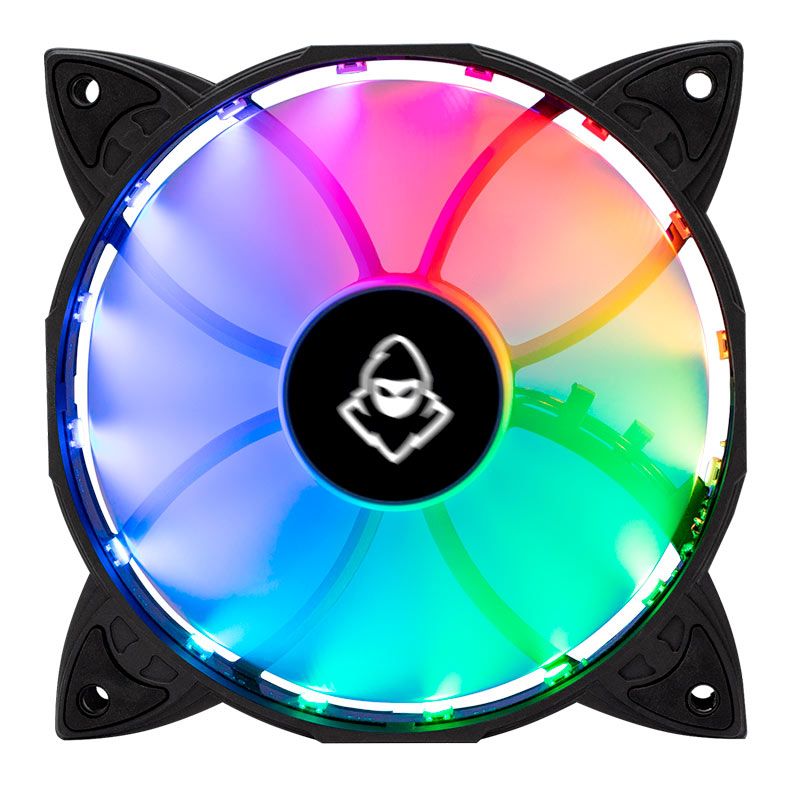 Kit Ventoinhas Mancer Z100 RGB 3x120mm + Controladora, MCR-Z10RGB-01