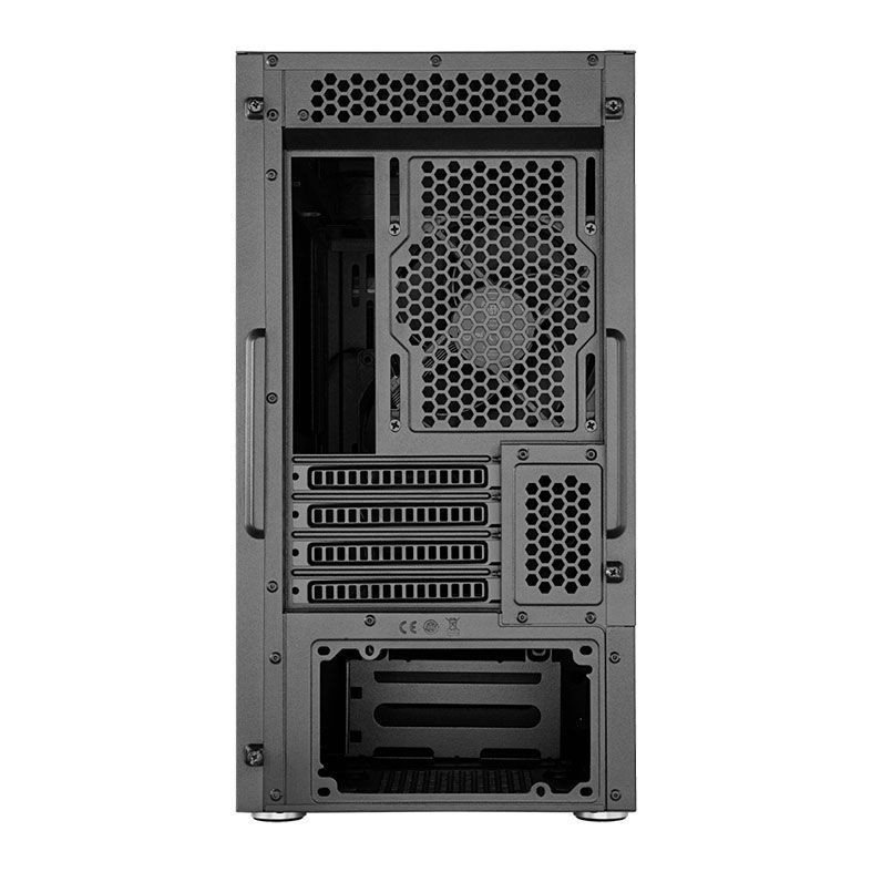 Gabinete Gamer Cooler Master Silencio S400 Preto Lateral Vidro, MCS-S400-KG5N-S00