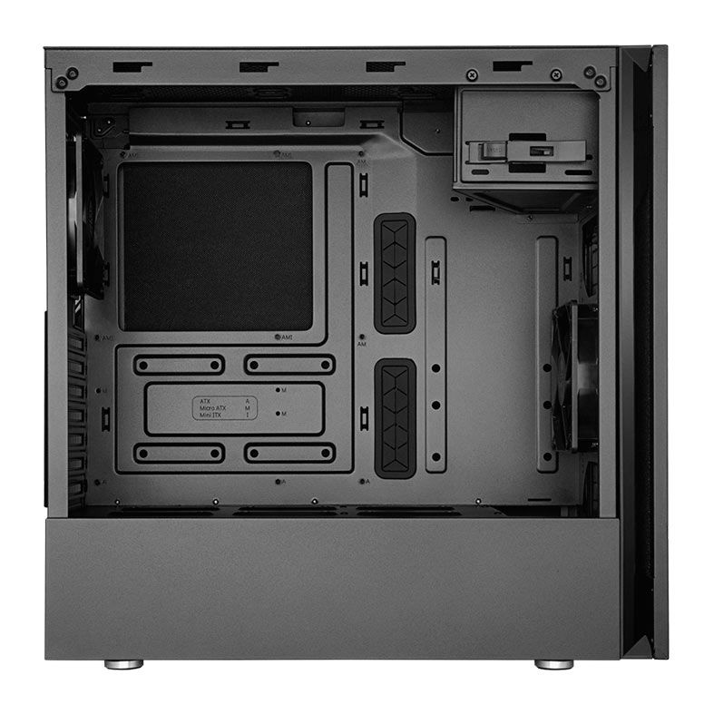 Gabinete Gamer Cooler Master Silencio S600, Mid-Tower, Com 2 Fans Preto, MCS-S600-KN5N-S00