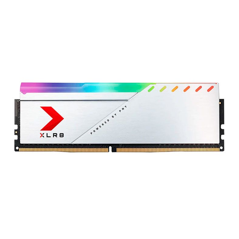 Memoria PNY XLR8 Gaming, RGB, 8GB (1x8GB), DDR4, 3200MHz, CL16, Prata, MD8GSD4320016XSRGB