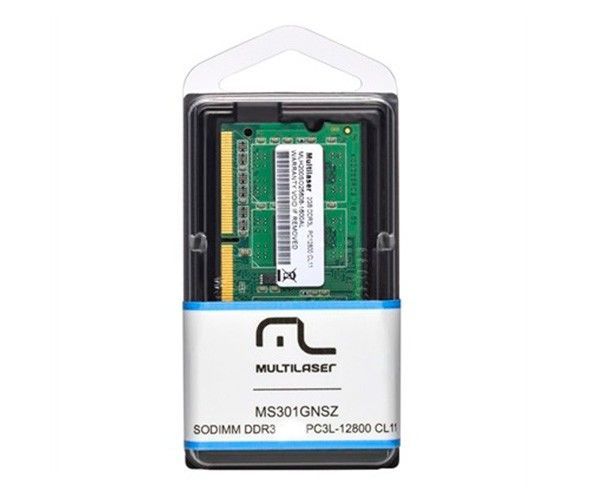 Memoria Notebook Multi 4GB (1x4) DDR3 1600MHz Verde, MM420
