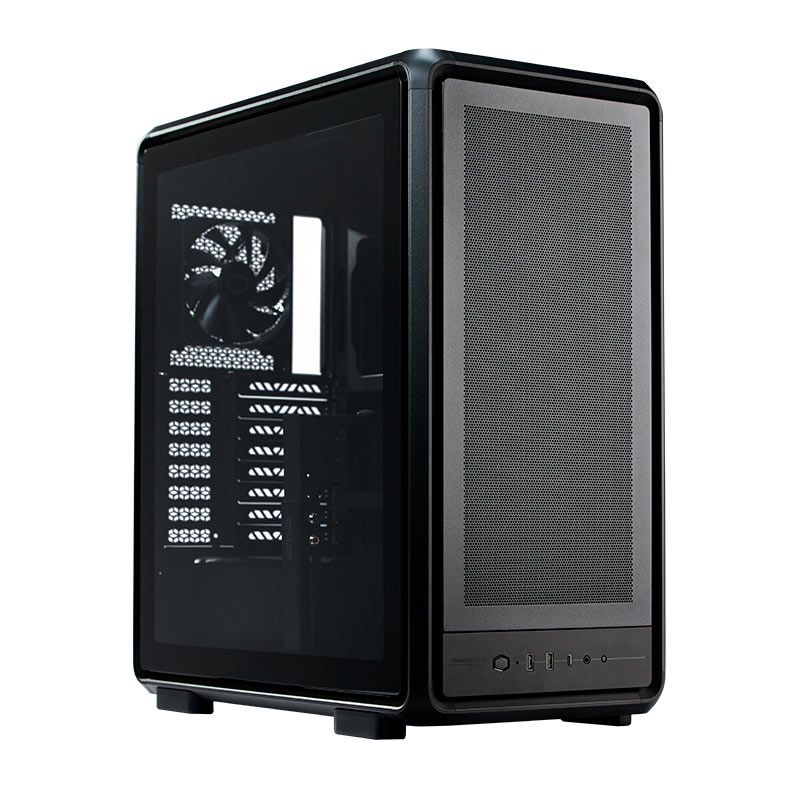 Gabinete Gamer Cooler Master Masterframe 500 Mesh, Mid-Tower, Com 3 Fans, Preto, MF500M-KHNN-S00