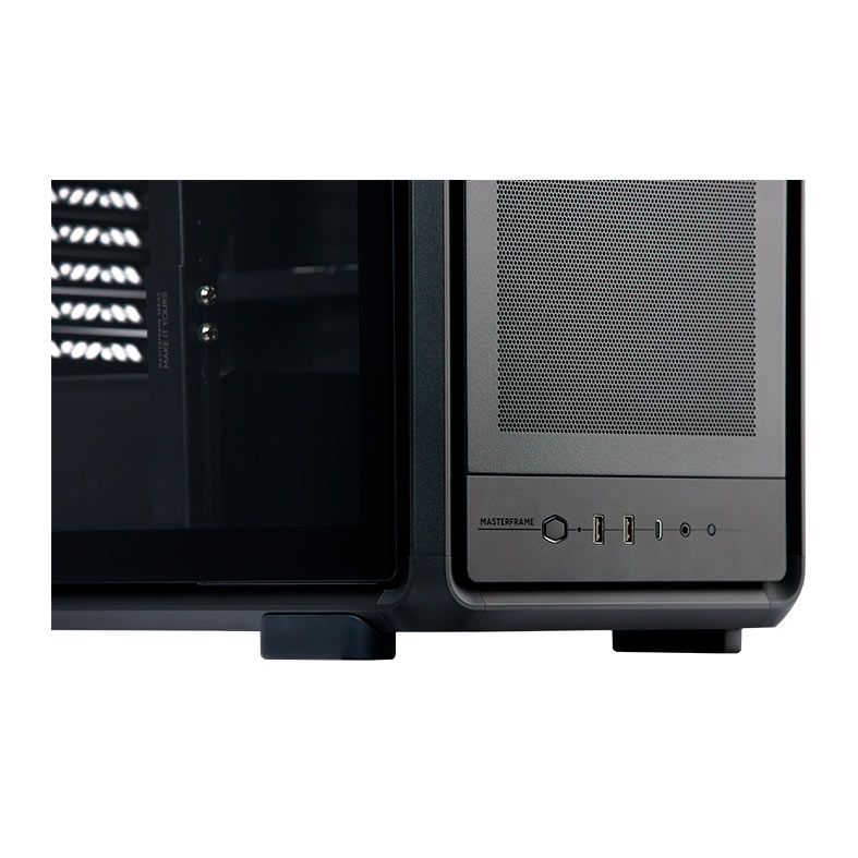 Gabinete Gamer Cooler Master Masterframe 500 Mesh, ARGB, Mid-Tower, Com 3 Fans, Preto, MF500M-KHNN-S01