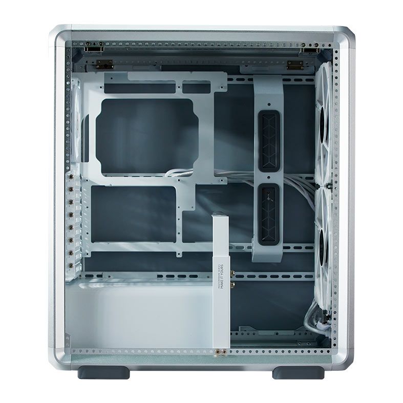 Gabinete Gamer Cooler Master Masterframe 500 Mesh, Mid-Tower, Com 3 Fans, Prata, MF500M-SHNN-S00