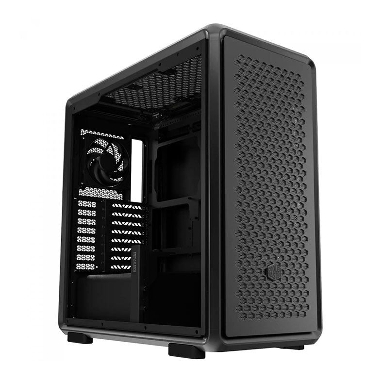 Gabinete Gamer Cooler Master Masterframe 600, Mid-Tower, Lateral de Vidro, Com 4 Fans, Preto, MF600-KGNN-S00
