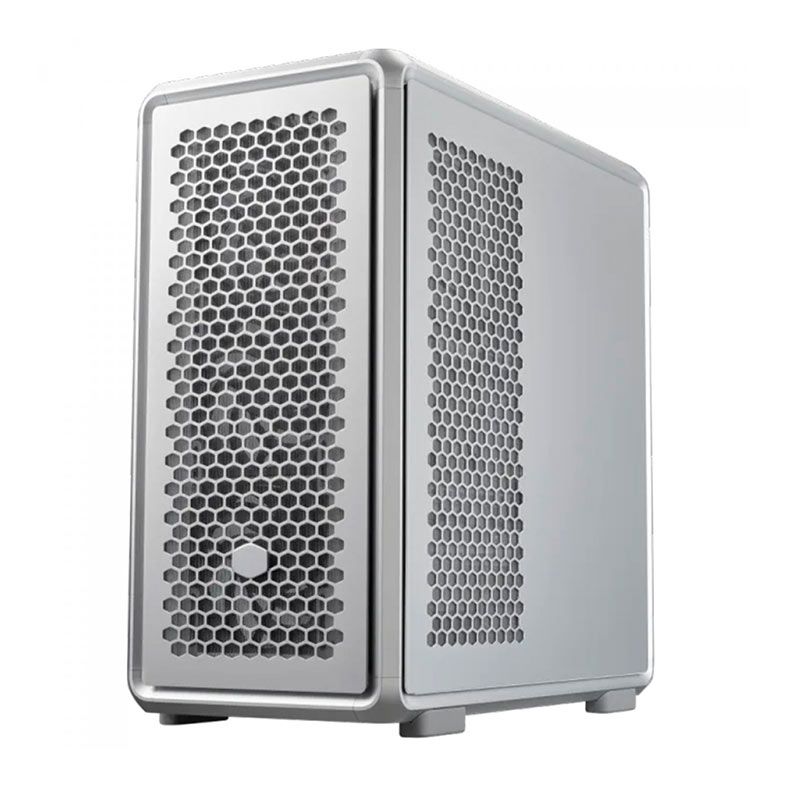 Gabinete Gamer Cooler Master Masterframe 600, Mid-Tower, Lateral de Vidro, Com 4 Fans, Prata, MF600-SGNN-S00