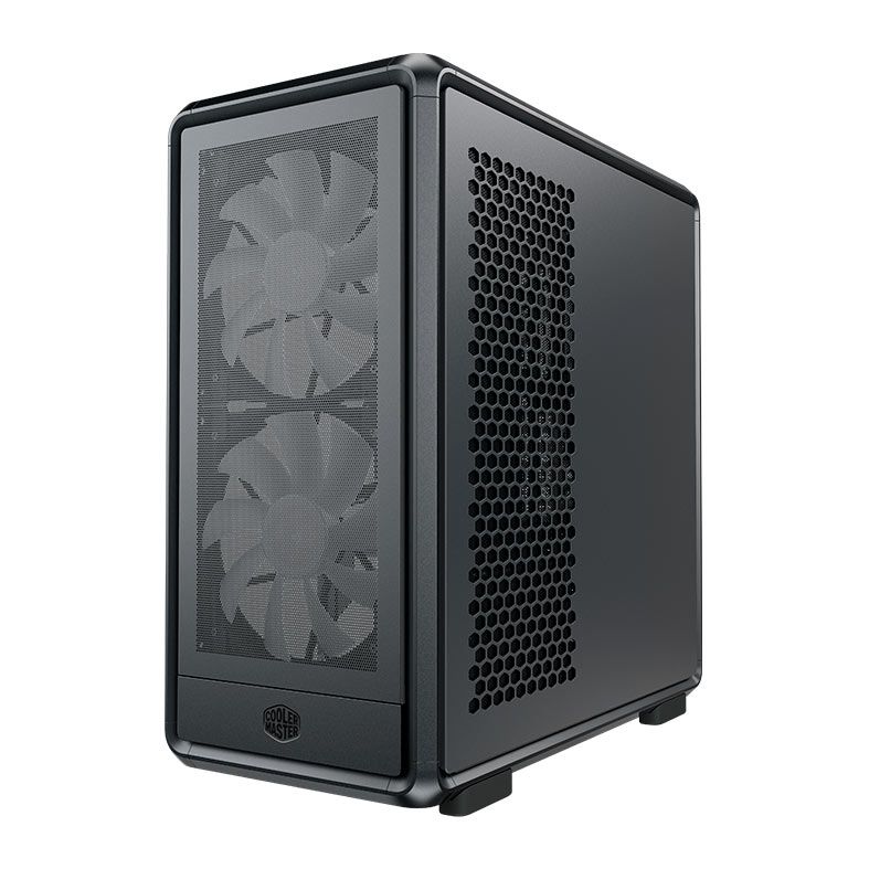 Gabinete Gamer Cooler Master Masterframe 600 Mesh, ARGB, Mid-Tower, Com 3 Fans, Preto, MF600M-KGNN-S01